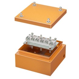 Коробка ответвительная FS 150х150х80мм 6р 450В 32А 10кв.мм нерж. контакт с гладкими стенками и клемм