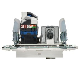 Розетка двойная TV+RJ45 кат.6E SKANDY SK-A15W арктич. бел. IEK SK-AK20-2-K01