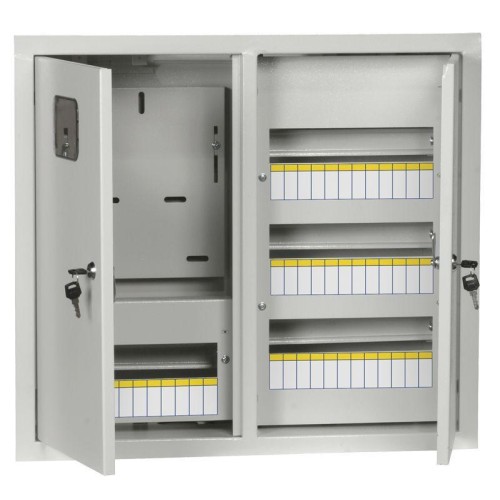 Корпус ЩУРв-3/48 TITAN 550х610х165мм IP31 метал. IEK MKM35-V-48-31-ZO