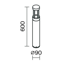 Светильник Vint 9Вт 3000К IP65 ландшафтный Maytoni O458FL-L9GF3K