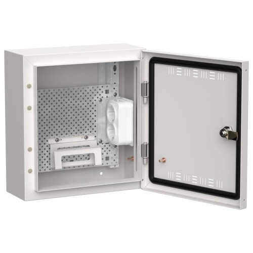 Корпус мультимедиа ЩРн-12 (1х12) TITAN 5 бел. IEK TI5-51-N-012-30
