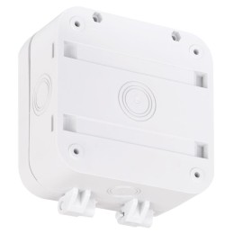 Коробка распределительная133х120х60 двухкомпонентн. для видеокамер HF IP68 бел. Ruvinil 67080Б