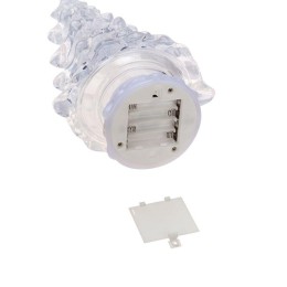 Фигура на подставке "Елочка со звездой" 37см тепл. бел. Neon-Night 513-027