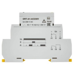 Реле задержки включения ORT 1 контакт 230В AC IEK ORT-A1-AC230V