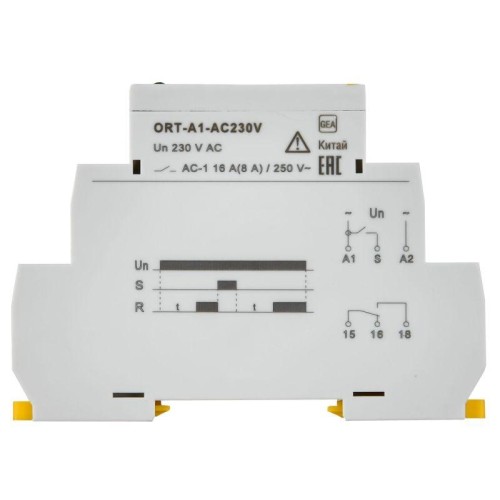 Реле задержки включения ORT 1 контакт 230В AC IEK ORT-A1-AC230V