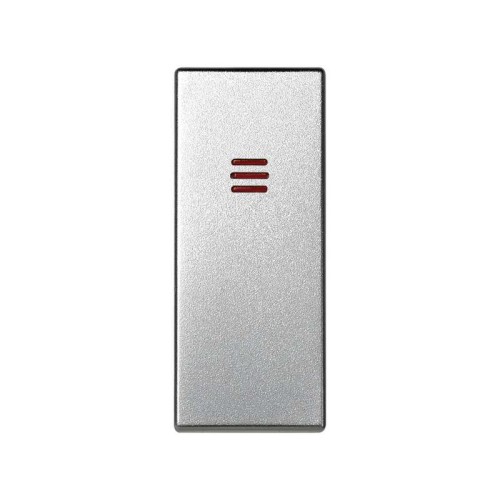 Клавиша узкая с индикатором для 75201; 75253; 75150-69 Simon82 Centralizations алюм. 82011-63