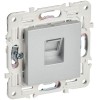 Розетка компьютерная RJ45 кат.5E SKANDY SK-K01S серебр. IEK SK-K10-1-K23