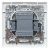 Выключатель 1-кл. СП Минск 10А IP20 с индикатором бел. Basic EKF ERV10-121-10