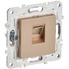 Розетка компьютерная RJ45 кат.6 SKANDY SK-K02Sa песочн. IEK SK-K10-2-K98