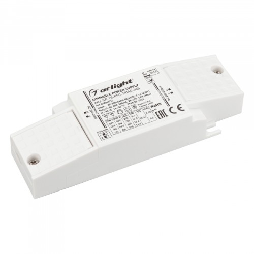 Arlight Блок питания ARJ-SP-15-PFC-TRIAC-INS (15W, 26-42V, 0.2-0.35A) (IP20 Пластик, 5 лет)