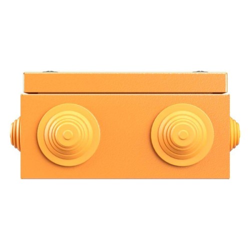 Коробка ответвительная FS 150х150х80мм 6р 450В 32А 10кв.мм нерж. контакт с каб. вводами и клеммн. IP