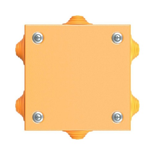 Коробка ответвительная FS 150х150х80мм 6р 450В 32А 10кв.мм нерж. контакт с каб. вводами и клеммн. IP