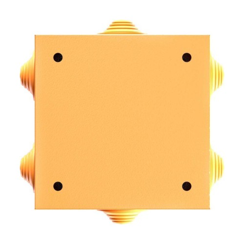 Коробка ответвительная FS 150х150х80мм 6р 450В 32А 10кв.мм нерж. контакт с каб. вводами и клеммн. IP