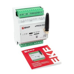 Контроллер удаленного управления 6вх./4вых. Wi-Fi GSM 230 В ePRO24 Omni EKF ePRO24-6-4-WG-OMNI