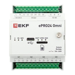 Контроллер удаленного управления 6вх./4вых. Wi-Fi GSM 230 В ePRO24 Omni EKF ePRO24-6-4-WG-OMNI
