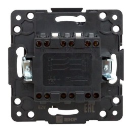 Выключатель 3-кл. Стокгольм 10А механизм черн. PROxima EKF EZV10-024-10