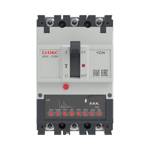 Выключатель автоматический 3P 40А 100кА pro MNX250M при AC415V расцепитель ETS YON MNX250M3PETS0040