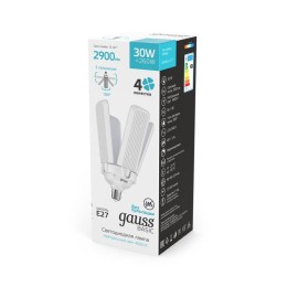 Лампа светодиодная Basic 30Вт клевер-4 4000К нейтр. бел. E27 2900лм GAUSS 11732232