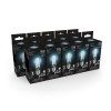 Лампа светодиодная филаментная Black Filament 15Вт A60 грушевидная 4100К нейтр. бел. E27 1450лм GAUS