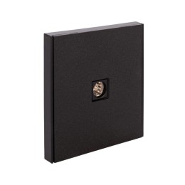 Розетка СП STRONG MIELE TV антрацит Kranz KR-78-0723-5