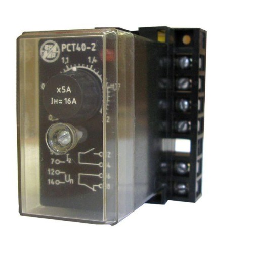 Реле тока РСТ-40-2/0.6А зад. прис. ВНИИР A8120-77139653