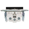 Розетка SKANDY 16А с заземл. без защ. шторок SK-R05Bl черн. IEK SK-R11-16-K02