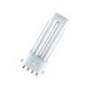 Лампа люминесцентная компакт. DULUX S/E 9Вт/827 2G7 OSRAM LEDVANCE 4099854123788