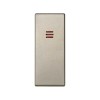 Клавиша узкая с индикатором для 75201; 75253; 75150-69 Simon82 Centralizations шампань 82011-64