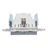Розетка SKANDY 16А с заземл. без защ. шторок SK-R05Gr сер. IEK SK-R11-16-K03