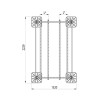 Конструкция опорная для установки оборудования TECHNORAPTOR FOOT 1200х2000 тип 2 HD КМ TR0220