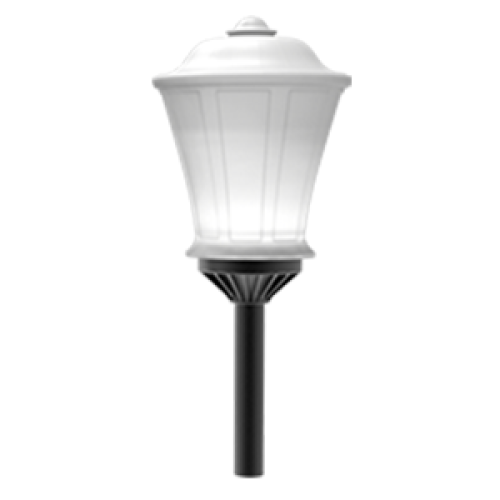 Светильник светодиодный парковый Omni-T 40Вт 4000К торшерный RAL9005 черн. муар VARTON V1-S0-90522-4