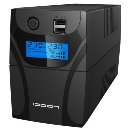 Источник бесперебойного питания Back Power Pro II 500 300Вт 500В.А черн. IPPON 1030299