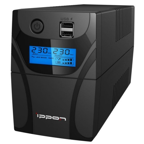 Источник бесперебойного питания Back Power Pro II 500 300Вт 500В.А черн. IPPON 1030299