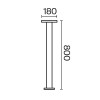 Светильник Wald 12Вт 3000К IP65 ландшафтный Maytoni O420FL-L12GF1