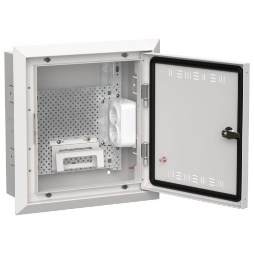 Корпус мультимедиа ЩРв-12 (1х12) TITAN 5 бел. IEK TI5-51-V-012-30