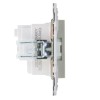 Розетка SKANDY 16А с заземл. защ. шторки SK-R04Sh шампань IEK SK-R14-16-K37