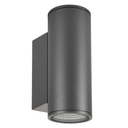 Светильник светодиодный LGD-FORMA-WALL-TWIN-R90-2х12W Warm2700 GR 44deg 230В IP54 2х12Вт 2700К метал
