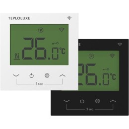 Терморегулятор электронный Pontus wi-fi черн. Теплолюкс 100037088500