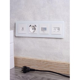 Датчик движения BRITE ДС10-1-БрБ механизм бел. IEK BR-MS10-N-150-05-K01