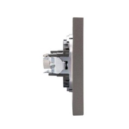 Розетка СП STRONG MIELE TV графит Kranz KR-78-0723-6