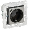 Розетка SKANDY 18Вт 16А с заземл. защ. шторки с USB C SK-R17N никель IEK SK-R14-16-U14-018-K50