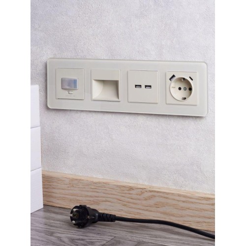 Датчик движения BRITE ДС10-1-БрКр механизм беж. IEK BR-MS10-N-150-05-K10