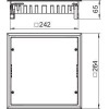 Лючок ревизионный полиамид ZES9-2 U10T 7011 сер. OBO 7406672