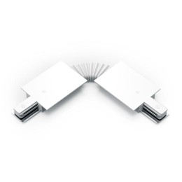 Коннектор Track однофазный для встраив. трековых шинопроводов гибкий (I) бел. GAUSS TR142