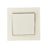 Выключатель 1-кл. СП BRITE ВСР10-1-0-БрКр 10А в сборе беж. IEK BR-V10-0-10-K10-F