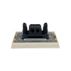 Выключатель 1-кл. СП BRITE ВСР10-1-0-БрКр 10А в сборе беж. IEK BR-V10-0-10-K10-F