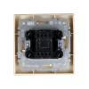Выключатель 1-кл. СП BRITE ВСР10-1-0-БрКр 10А в сборе беж. IEK BR-V10-0-10-K10-F