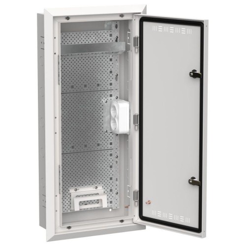 Корпус мультимедиа ЩРв-48 (1х48) TITAN 5 бел. IEK TI5-51-V-048-30