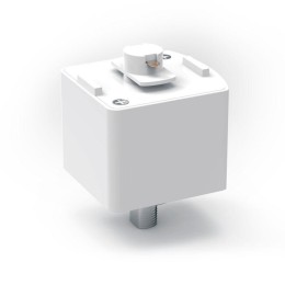 Адаптер Track однофазный для подключения светильника к трековой системе бел. GAUSS TR123