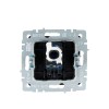 Розетка компьютерная СП RJ45 кат.6 BRITE РК11-БрШ механизм шампань IEK BR-K10-2-K37